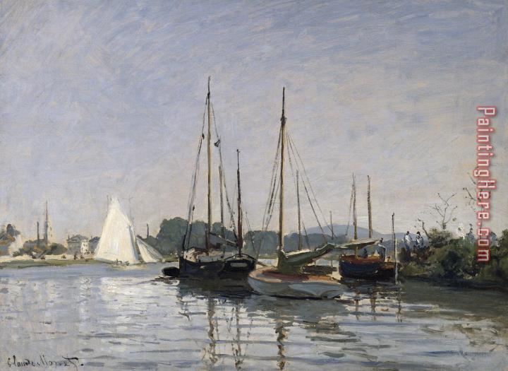Claude Monet Pleasure Boats Argenteuil